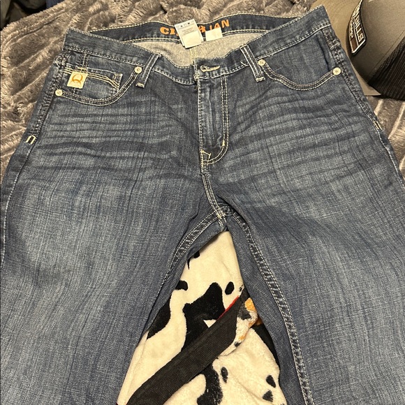 Cinch Ian Medium Wash Blue Denim Jeans Size 30 x 36 PR2 - Picture 2 of 4